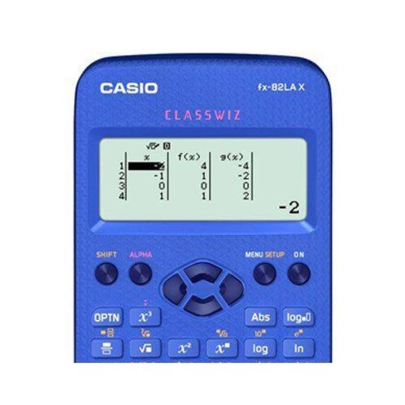 Calculadora Programável Cientifica Casio FX-82LAX Azul Original 3 anos de garantia 274 funções, Disp - 2