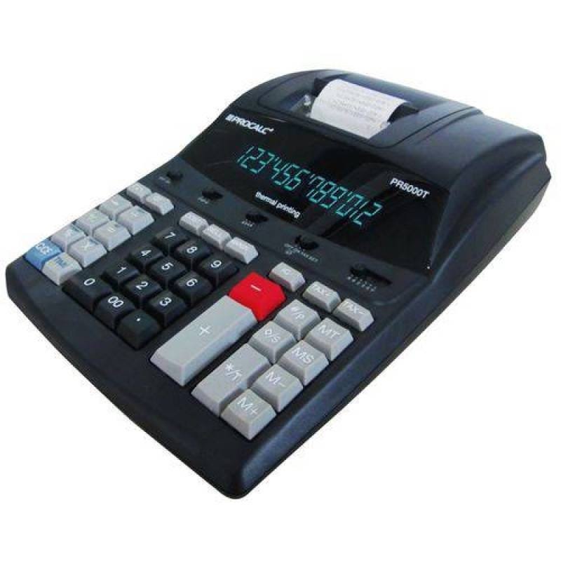 Calculadora Profissional de Mesa Procalc Pr5000t Térmica 12 Dígitos Bivolt - 2
