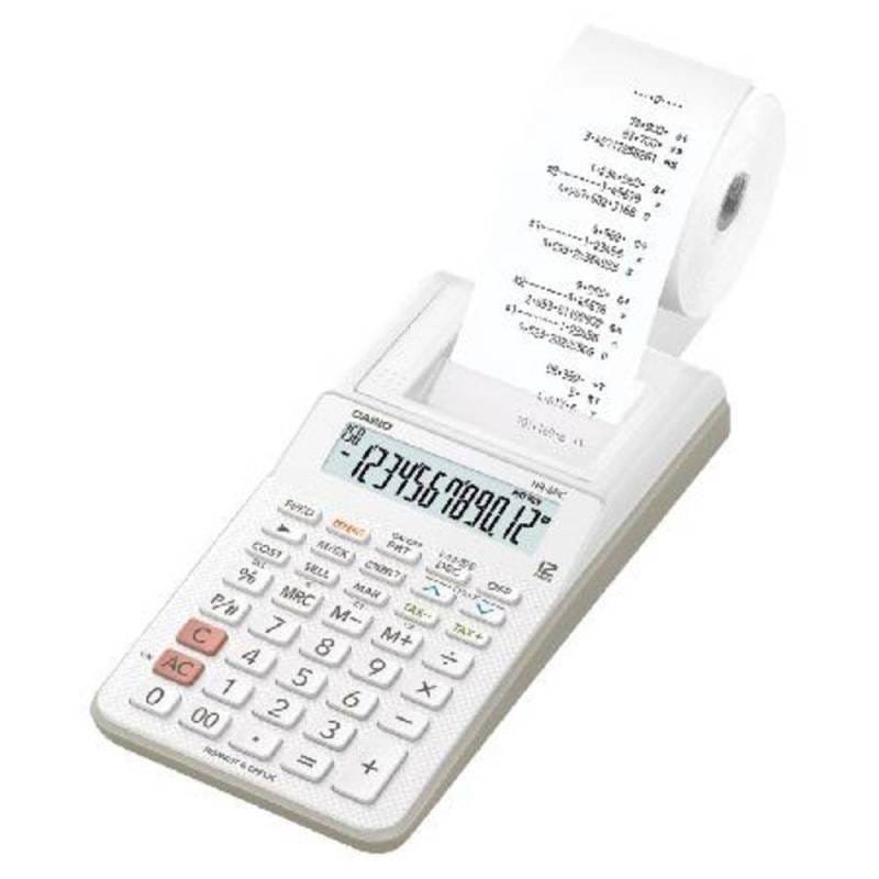 Calculadora Com Bobina Hr-8RC-Bk-B-Dc Display 2.0 - 2