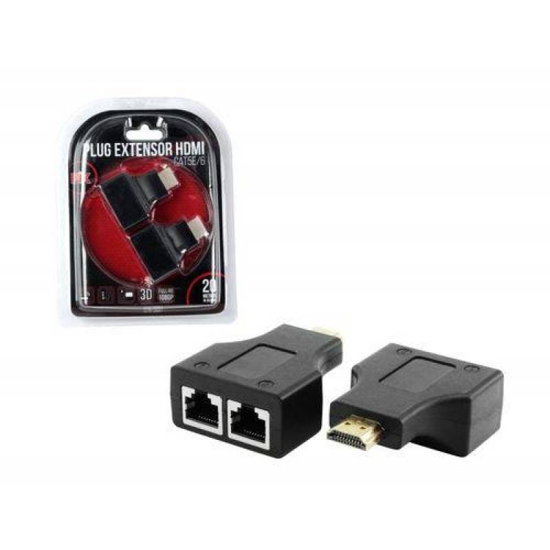 Extensor HDMI Plug - 20M - Único 1080P - 4K - 3D Do Mercado