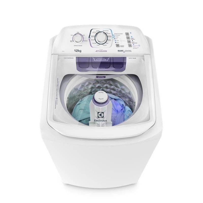 Lavadora Electrolux Automática Topload 12kg Cesto Inox Lac12 Branco - 3