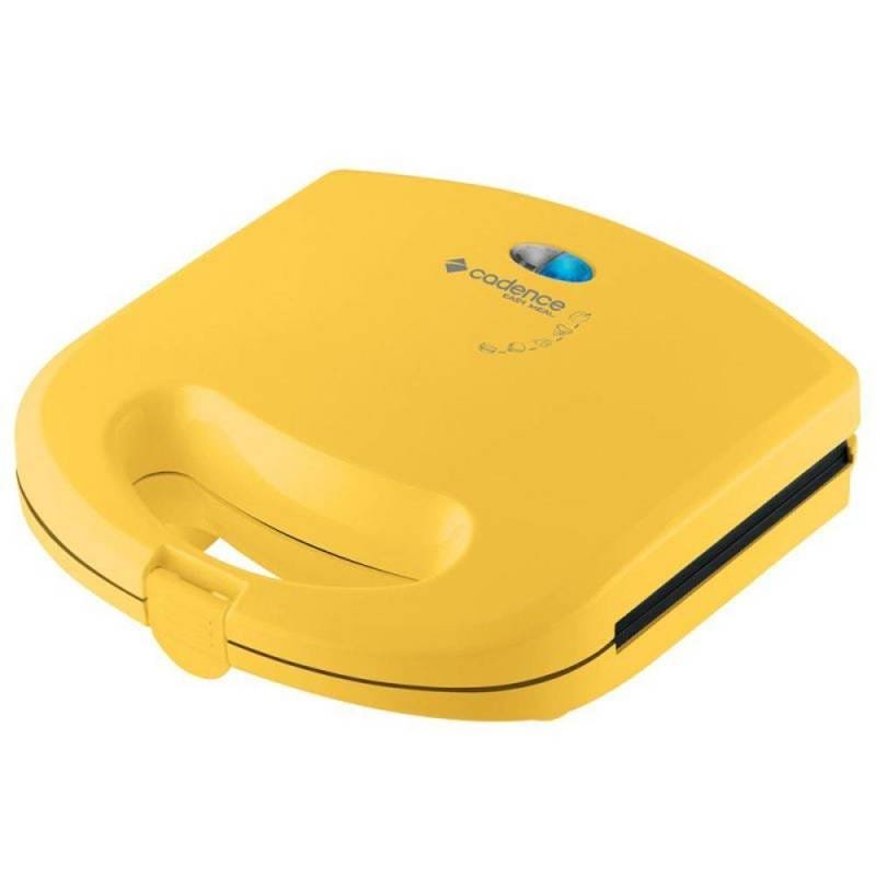 Sanduicheira E Minigrill Cadence Easy Meal Colors San234 127v Amarela - 6