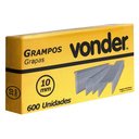 Ver imagem 3 de Grampeador Tapeceiro Manual Madeira Fixação Vonder Plus Profissional Com 600 Grampos