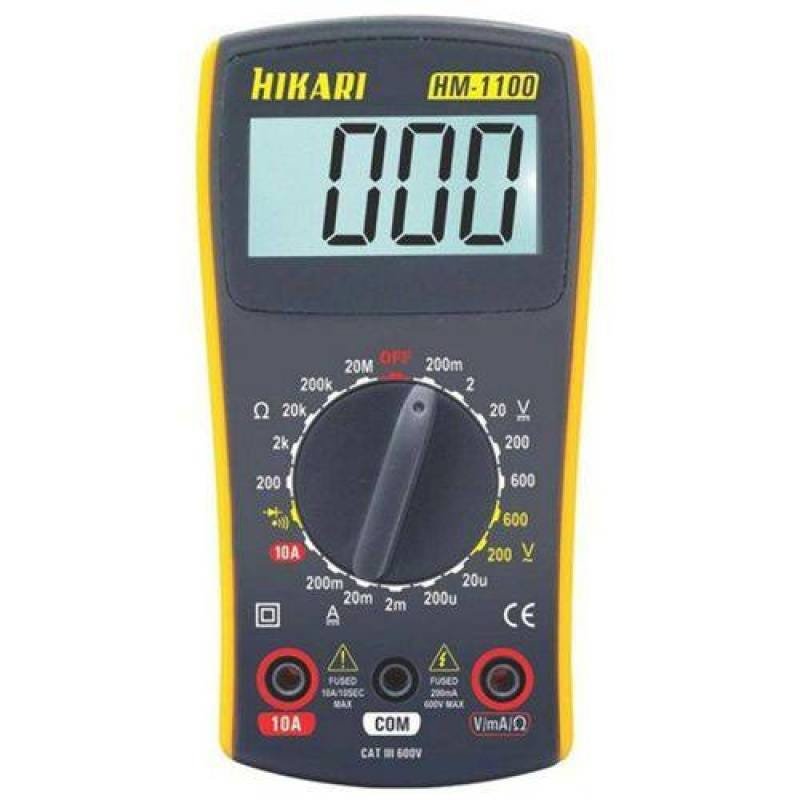 Ver imagem 1 de Multimetro Digital Hikari Hm-1100 Cat Iii 600v