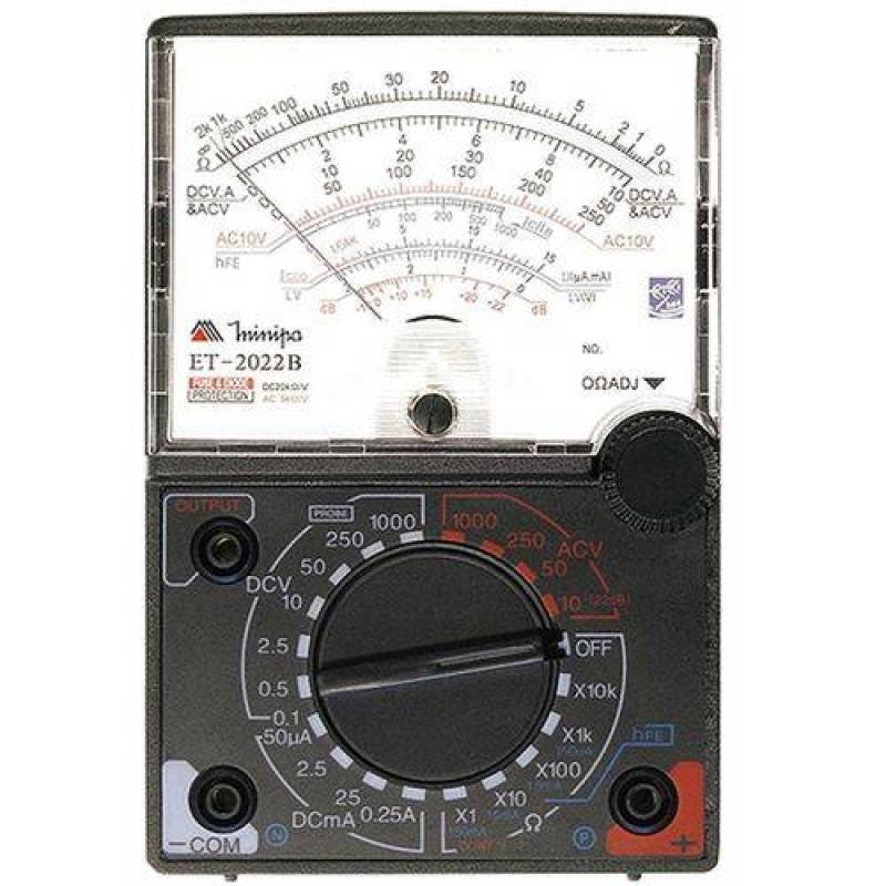 Multímetro Analógico Ac E Dc Et-2022b Minipa