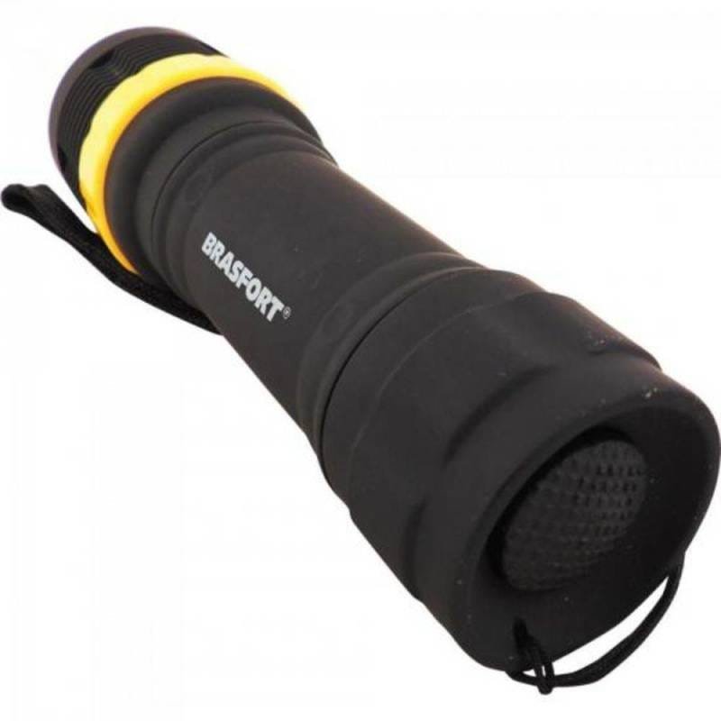 Lanterna Led Mini Brasfort Com Zoom Abs Preto - 6