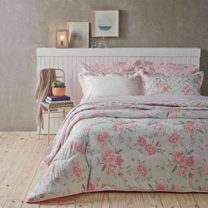 Jogo de Cama Casal Artex Dobra Feita Mila 180 fios - 2