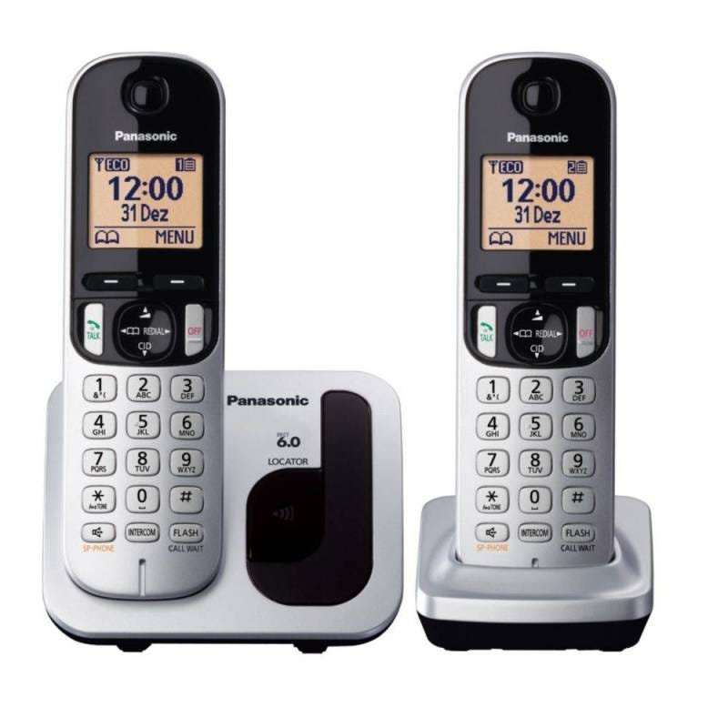 Ver imagem 4 de Telefone sem Fio Kx-Tgc212Lb + 1 Ramal Prata Panasonic