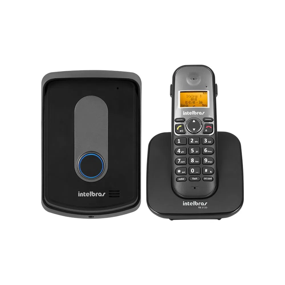Porteiro Eletrônico Interfone Telefone Sem Fio Intelbras Tis 5010 Com Ramal Externo - 1