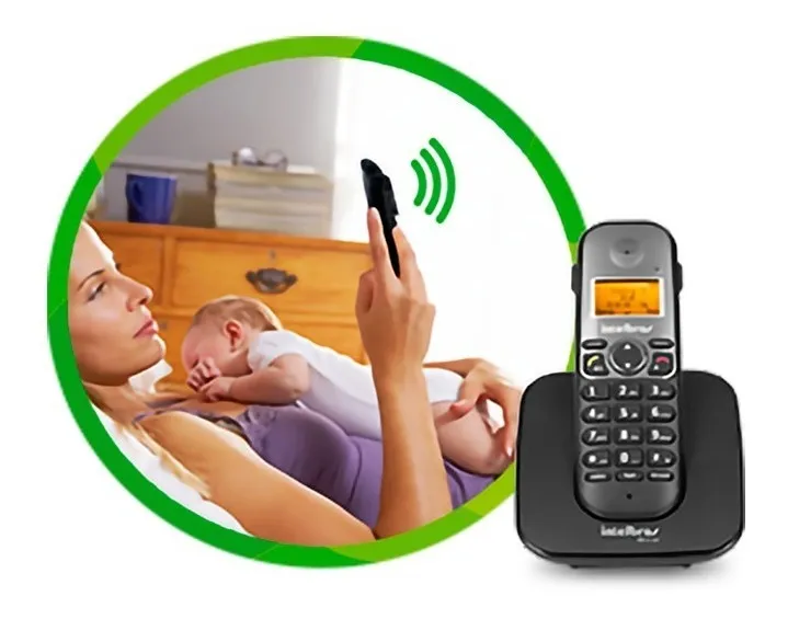 Porteiro Eletrônico Interfone Telefone Sem Fio Intelbras Tis 5010 Com Ramal Externo - 4