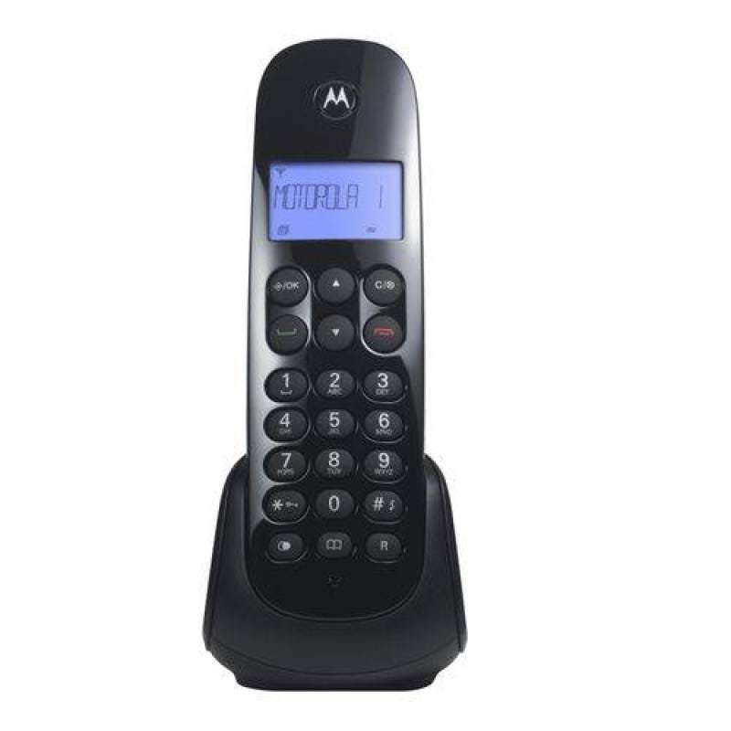 Telefone sem Fio Dect 6.0 Moto700-Mrd3 Preto Motorola - 1
