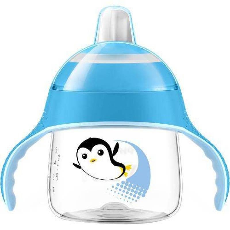 Copo Treinamento Pinguim 200 Ml - Azul - Philips Avent - 1
