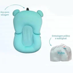 Almofada de Banho para Bebê Azul Buba Baby - 2