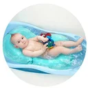 Ver imagem 3 de Almofada de Banho para Bebê Azul Buba Baby