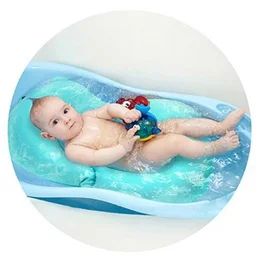 Almofada de Banho para Bebê Azul Buba Baby - 3