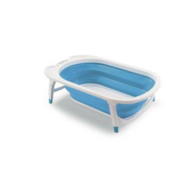 Banheira Dobrável Flexi Bath Azul - Multikids Baby - 1