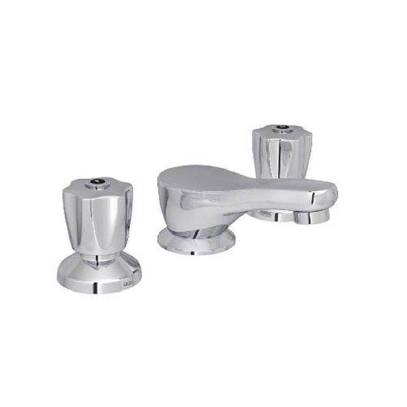 Ver imagem 1 de Misturador para Lavatório de Mesa Cromado com Válvula de Escoamento Deca 1875.c50