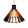Lustre LED Pendente de Madeira com Acrílico Modelo Dreieck - 1