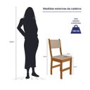 Ver imagem 6 de Conjunto Sala de Jantar Mesa Bellagio 150cm com 6 Cadeiras Lugano Yescasa Freijo UV