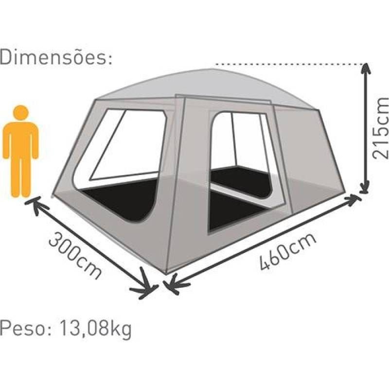 Barraca Family Titan 6+6 - Guepardo - 4