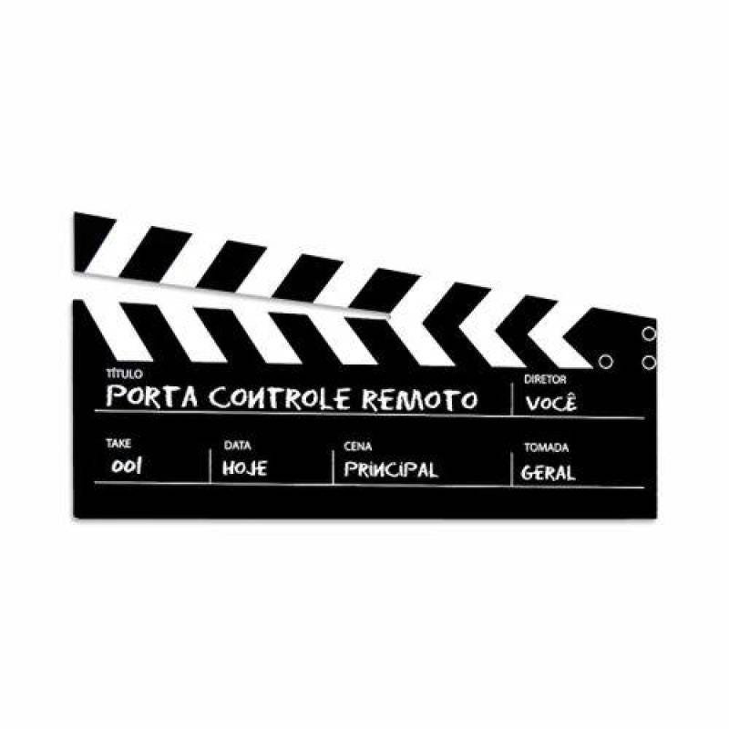 Porta Controle Remoto Cinema - Claquete De Diretor - 2