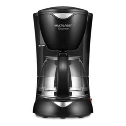 Cafeteira Gourmet Elétrica, 15 Xícaras Preta 127V Multilaser - Be01 - 1 Cafeteira Gourmet Elétrica, 15 Xícaras Preta 127V Multilaser - Be01 - 1