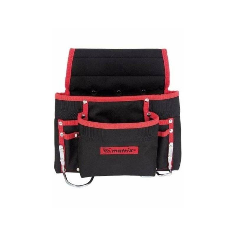 Cartucheira Bolsa De Cinto Para Ferramentas Com 8 Bolsos E Suporte Para Martelo - 2