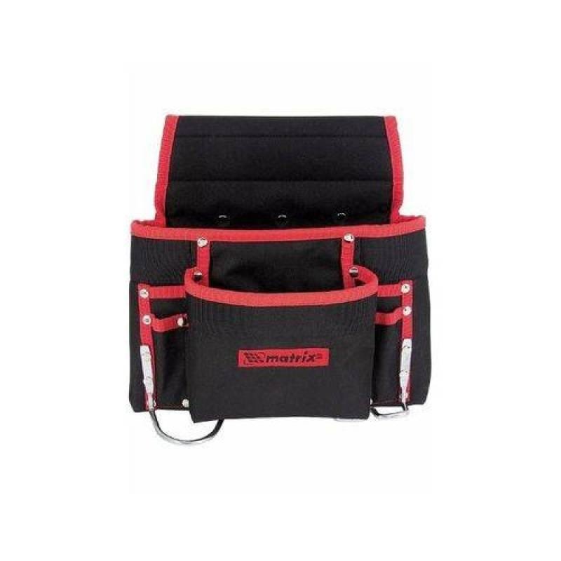 Cartucheira Bolsa De Cinto Para Ferramentas Com 8 Bolsos E Suporte Para Martelo - 1