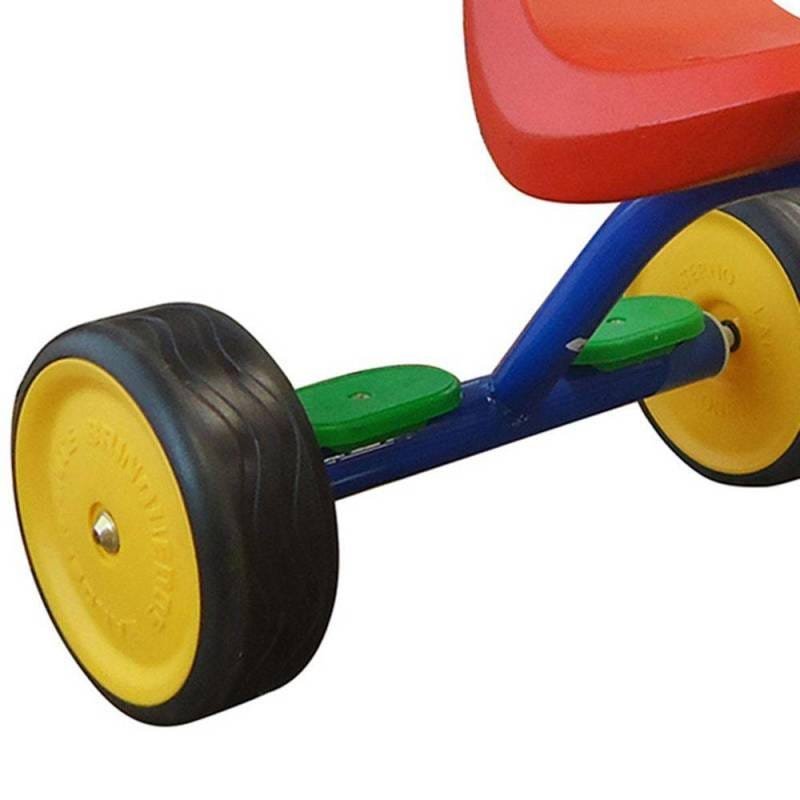 Triciclo Velotrol Infantil Escolar Brinquedos Bandeirante - 6