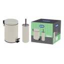Ver imagem 6 de Conjunto Ágata Lixeira 3l e Esc Hig Bege