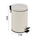 Ver imagem 2 de Conjunto Ágata Lixeira 3l e Esc Hig Bege