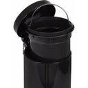 Ver imagem 2 de Kit Conjunto para Banheiro com Lixeira 3L com Pedal e Escova Higienica para Vaso Sanitário Preta Aga