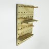 Painel Organizador Pegboard De Madeira Pinus 60x80 cm - 2