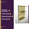 Painel Organizador Pegboard De Madeira Pinus 60x80 cm - 6