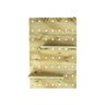 Painel Organizador Pegboard De Madeira Pinus 60x80 cm - 1