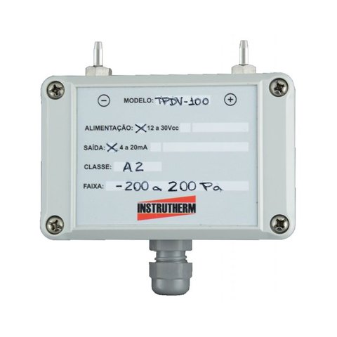 Manômetro Transmissor De Pressão Diferencial Tpdv-100 A2