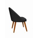 Ver imagem 3 de Kit 8 Cadeiras Estofada Moderna Sala de Jantar Lua Preto