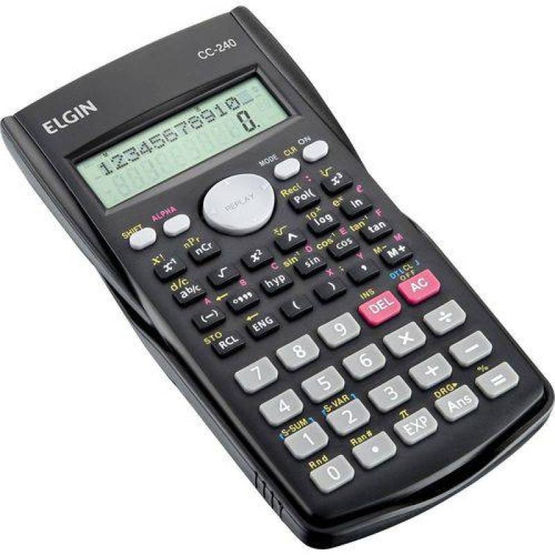 Calculadora Científica Elgin com 240 Funções - 1