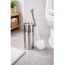 Ver imagem 1 de Kit Escova Vaso Sanitário Suporte Inox Higiene e Organização