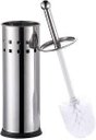 Ver imagem 3 de Kit Escova Vaso Sanitário Suporte Inox Higiene e Organização