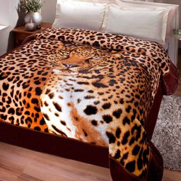 Cobertor Casal Kyor Plus Leopardo - 3