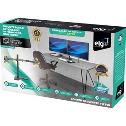 Suporte para Monitor Articulado 17-32" Elg T1224n - 9