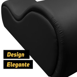 Poltrona Tantra Divã Exótico Recamier Corino Facto Preto Sofa Store - 5