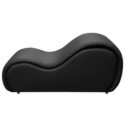 Poltrona Divã Recamier Corino Facto Preto Sofa Store - 1 Poltrona Divã Recamier Corino Facto Preto Sofa Store - 1