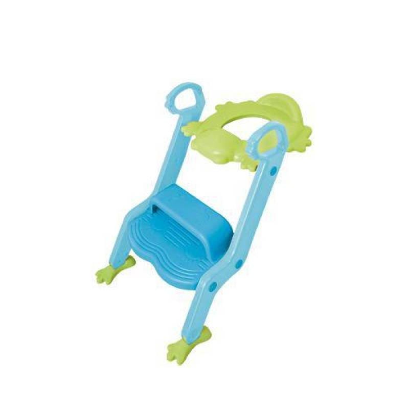 Redutor de Assento com Escada Sapinho Bb051 Verde/Azul - Multikids Baby