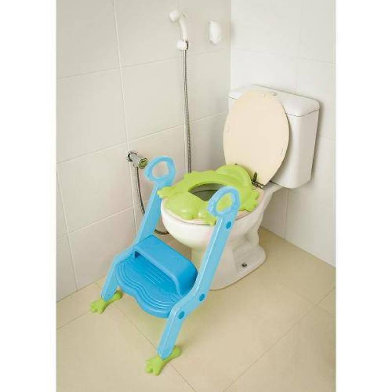 Redutor de Assento com Escada Sapinho Bb051 Verde/Azul - Multikids Baby - 2