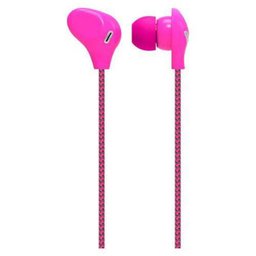 Fone de Ouvido com Cabo Nylon e Microfone Ph196 Rosa - Multilaser - 1