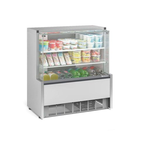 Vitrine Refrigerada Gelopar Universal 110 cm Branco 50-60Hz 220V GPSA-110R