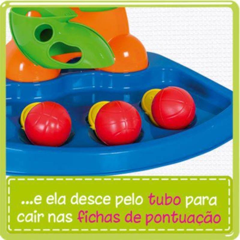 Basquete Elefantinho Amarelo/azul 2126 - Cotiplás - 3