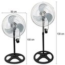 Ver imagem 2 de Ventilador Coluna Mesa Parede Silencioso 3 Velocidades Importway 220V 50cm